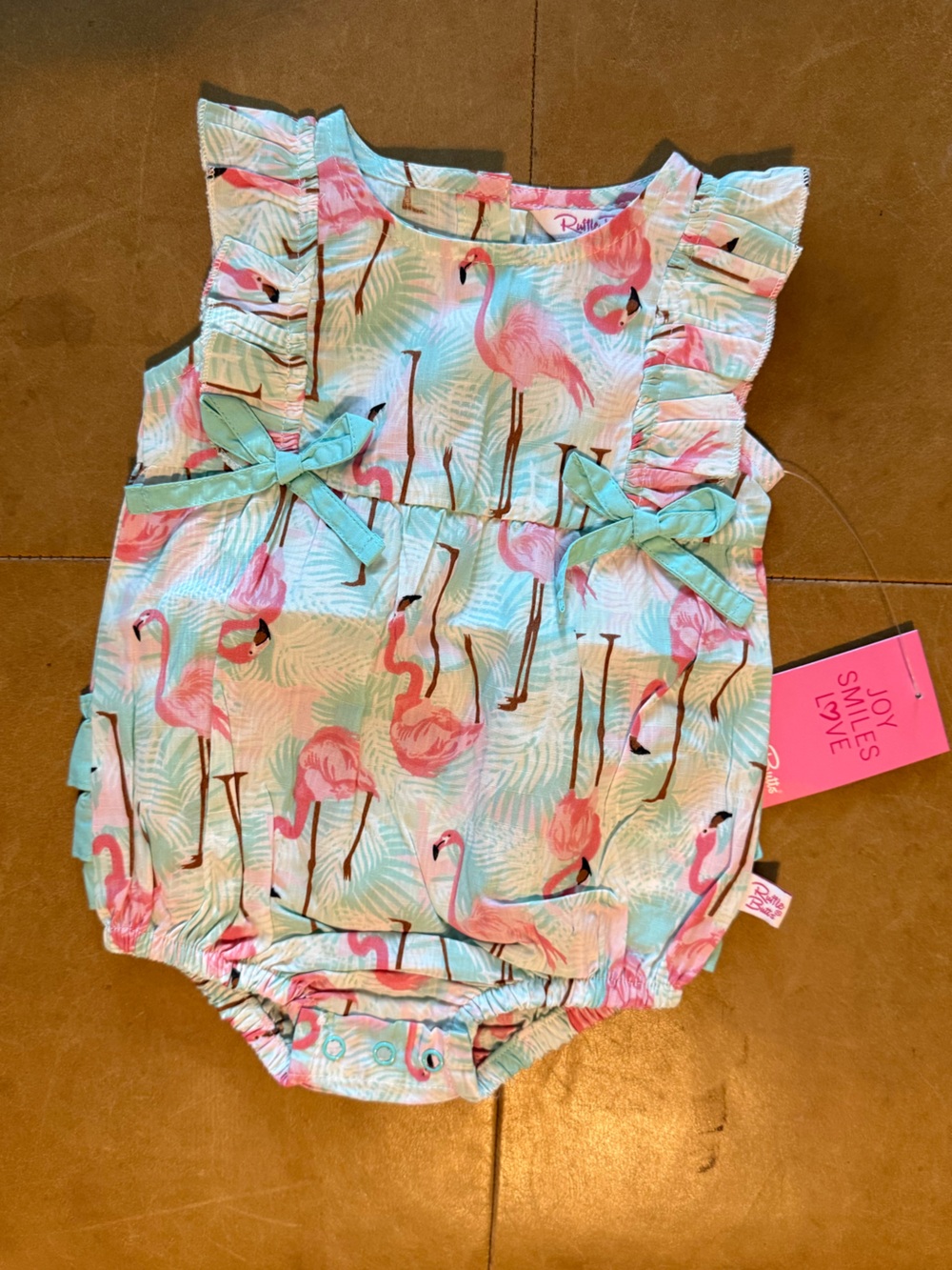 💛$15 FLASH SALE💛Ruffle Butts Bubble Romper 3-6M NWT